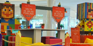 Aliança Comunicação e Cultura realiza ação promo de volta às aulas para Faber-Castell no shopping Riomar Recife
